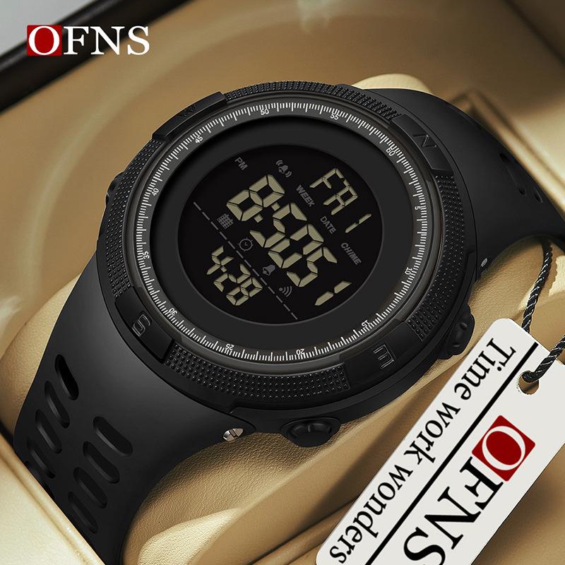 OFNS Popular Multifunctional Luminous Sports Watch for Students