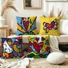 Britto Art Pillow Cover Sofa Cushion Cover Home Room Decoration Children Gift