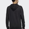 Adidas Sport Casual Pullover Hoodie Men Tops Black GD5443