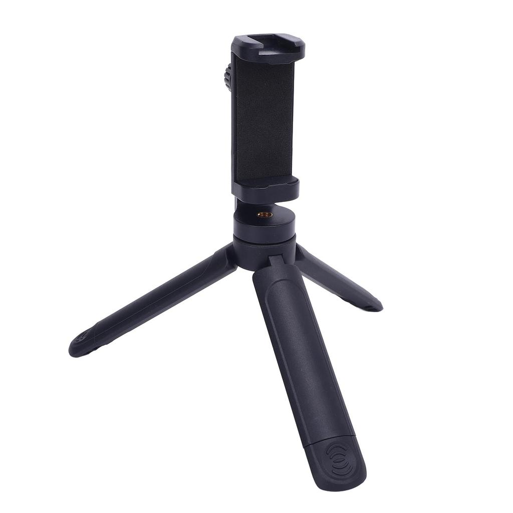 Desktop Tripod Cold Shoe Mount Compact Portable Extendable Selfie Stick Tripod Stand Handle Grip