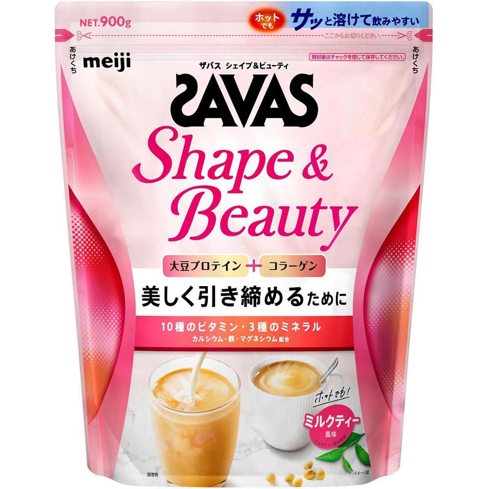 

Meiji (formerly Meiji Seika) Zavas For Women Shape and Beauty Milk Tea Flavor 45 Servings 900g Protein Zavas 1