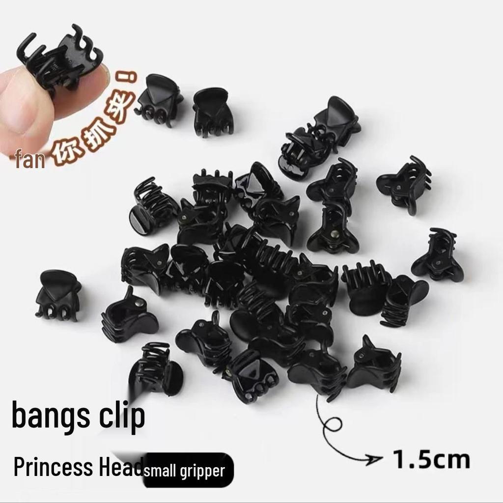 Mini-Prinzessin-Haarklammern - Seitenclips für Pony & abstehende Härchen, Kleines Haaraccessoire für Damen.