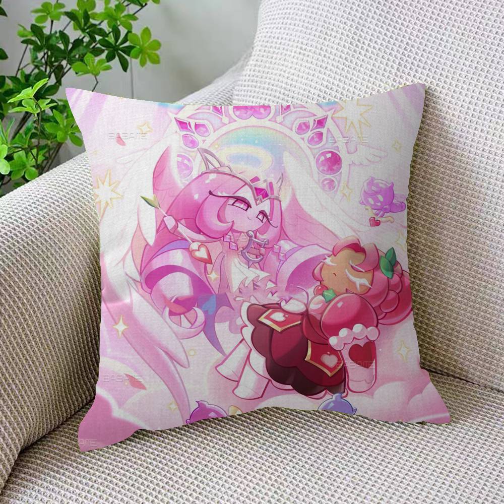 Game C-Cookie R-Run K-Kingdom Pillow Cover for Bedroom Room and Living Room Sofa Decorative Cushion Cover