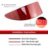2PCS LED Rear Bumper Light For Lexus IS 250 IS 350 (XE20) 2006 2007-2013 Car Accessory Bumper Lamp OEM: 8191053021 LX1184100