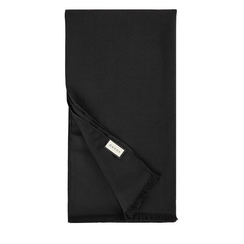 Gucci Women's Double G Print Wool Scarf