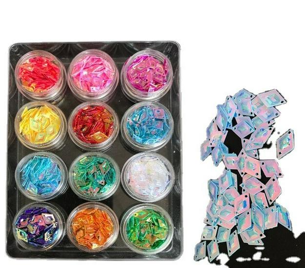 

Nail Art Diamond Sequins Gel Stickers