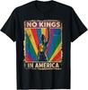 Funny No Kings In America LGBT Retro T-Shirt Unisex T-Shirt