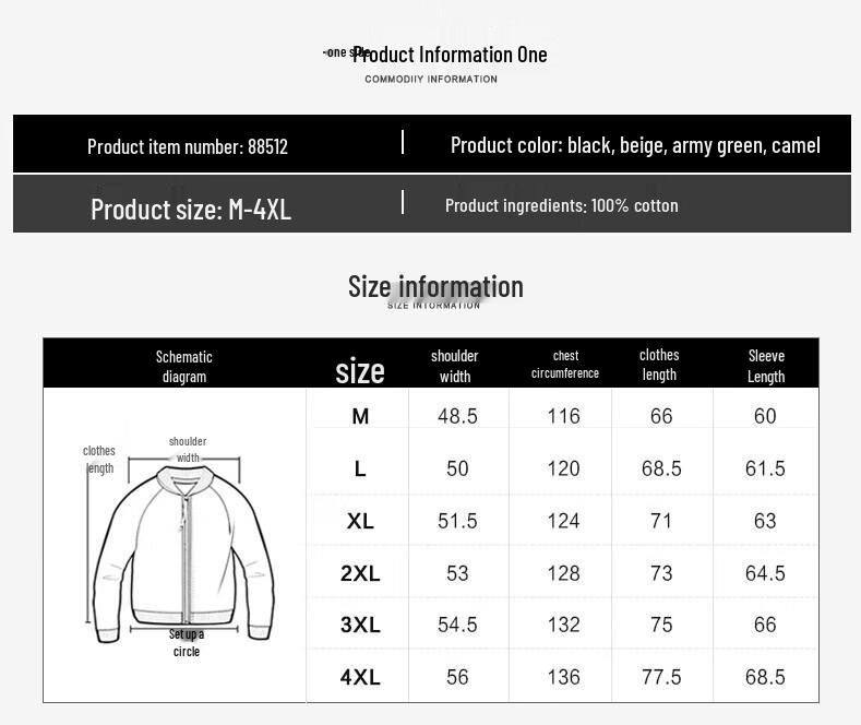 JEEP SPIRIT Men's Washed Padded Cotton Jacket