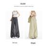 2026 Women's Korean Style Loose Casual Pants - Trendy, Versatile Spring/Summer Drop-Weight Straight Leg Cargo Pants.