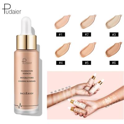 Concealer Liquid Foundation Oil Control Long-lasting Makeup Natural Waterproof Foundation Cream