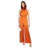 Womens/Ladies Halter Neck Relaxed Fit Sleeveless Jumpsuit
