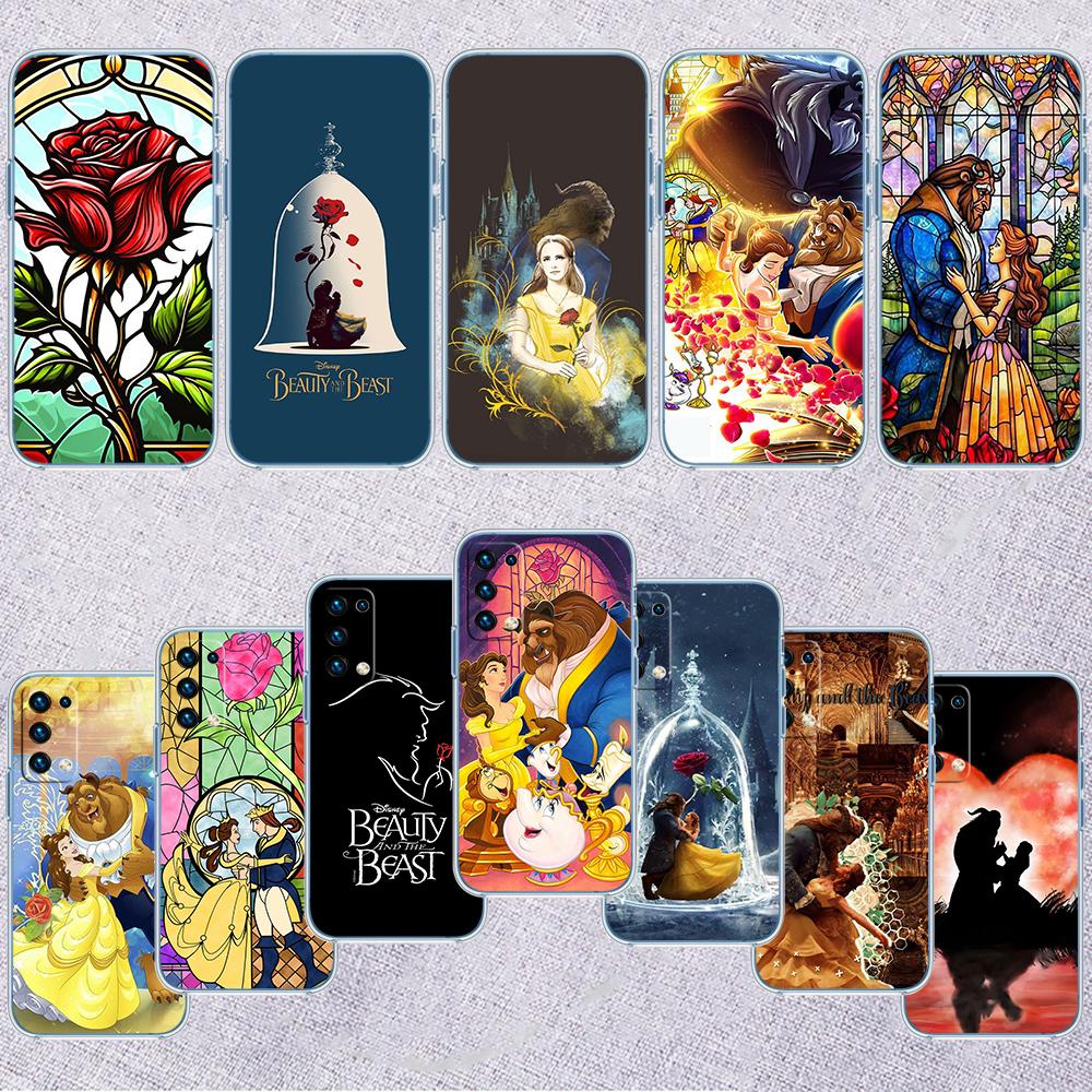 Beauty and the Beast Transparent Phone Case for Motorola Moto G7 G8 G9 G84 G85 G73 G24 G15 Z2 Play Power Plus