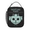 Geantă Termică pentru Prânz Twenty One Pilots pentru Femei Copii Cutii Alimentare Etanșe Geantă Tote Termică pentru Prânz