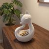 Multipurpose Storage Plate Cat Shape 3D Printed Tray, Matte Finish Decorative Desktop Creative Home Ornament Durable PLA for Bedroom Dressing