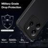 Shockproof Matte Clear Phone Case For Xiaomi 15 14 13 Ultra 14T 13T Pro Acrylic Hard Bumper Cover