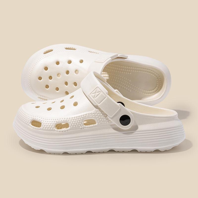 2025 Heren Zomer Strand Sandalen met Dikke Zool en Gesloten Teen