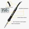 80W 908S Electric Soldering Iron, LCD Display Adjustable Temperature Anti-scalding Welding Pen for Welding Circuit Board