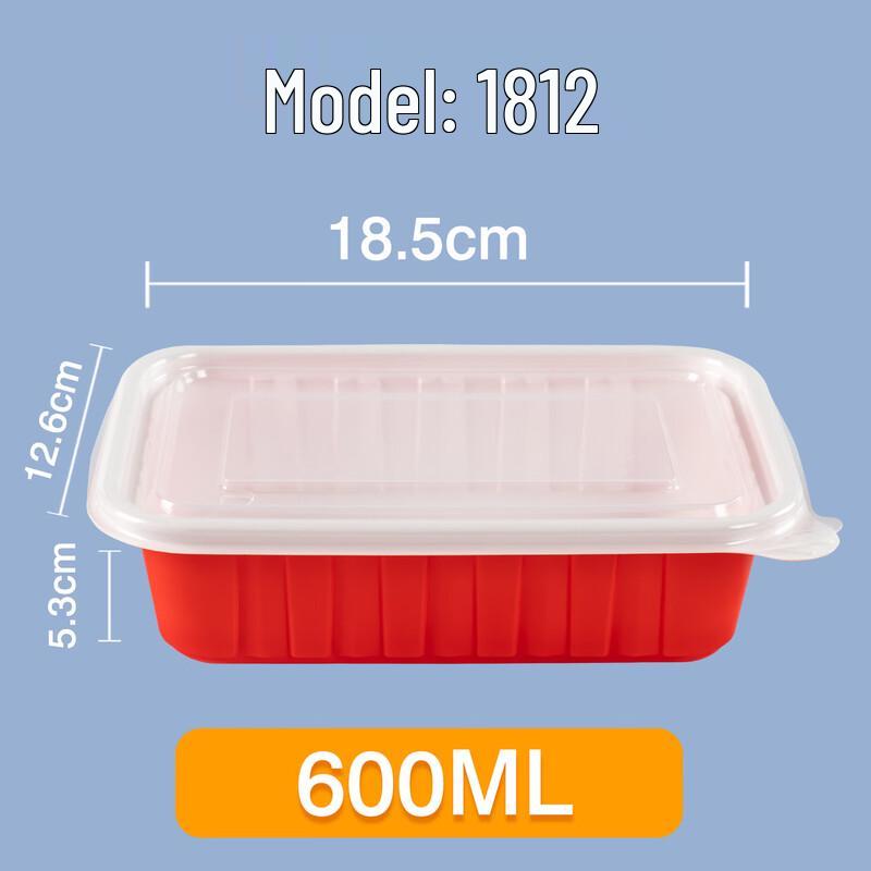 Handun Disposable Wheat Straw Takeout Bowls with Lids