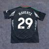 Cross-border Delivery 242526 Arsenal Short-sleeved Jersey, Star Number, Quality Printing Number, Spot Size T-shirt, Rest Assured To Shoot