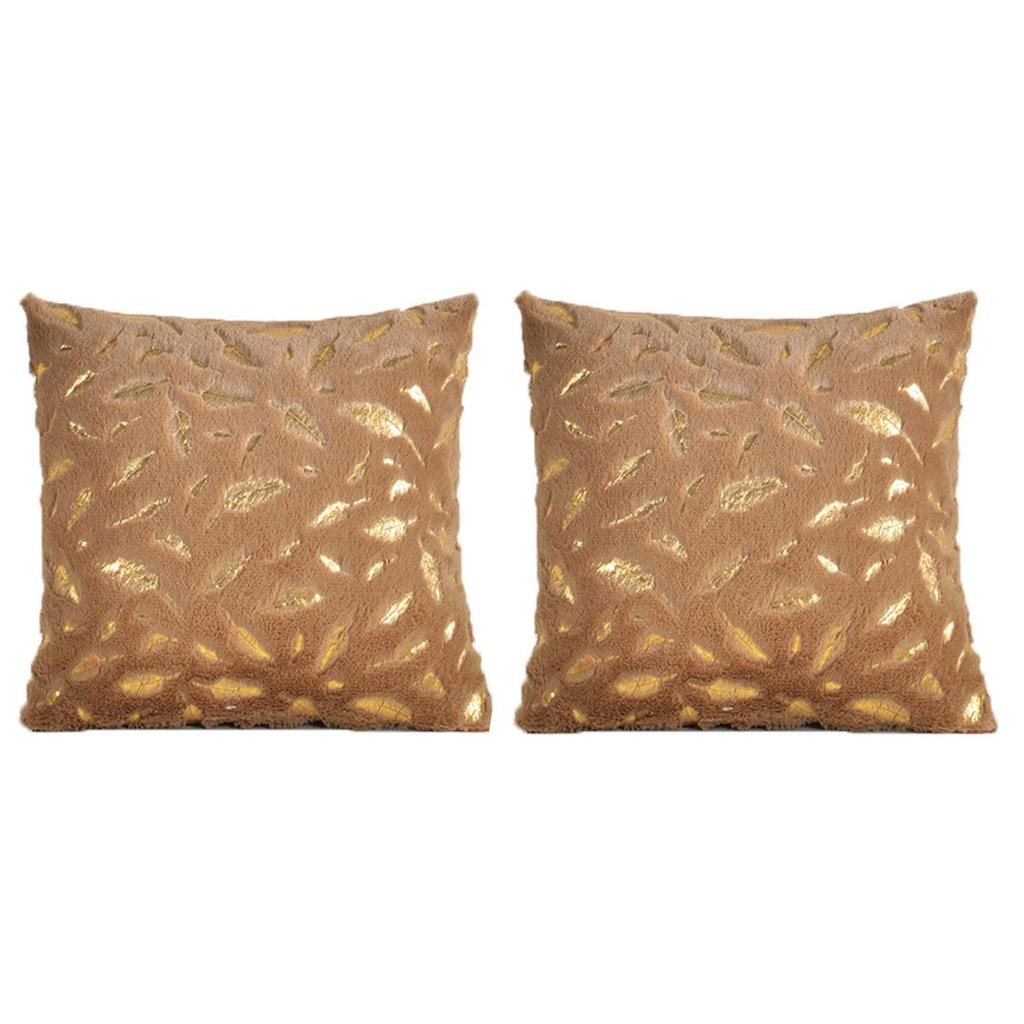 Decorative Bed Plush Soft Feather Cushion Cover Throw Pillow Cover Home Decoration Pillowcase