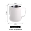 Pin Chuang 304 Stainless Steel Latte Art Cup with Scale, Pointed Spout, and Thickened Milk Frothing Design