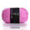 4-Ply Yimian Medium-Fine Milk Cotton Baby Yarn for Hand-Knitted DIY Projects