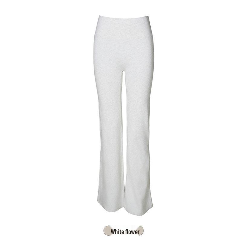 

Cotton High-Waisted Tummy Control Flowy Yoga Pants with Slimming Butt Lift and Micro Flare Bottoms Extra Large