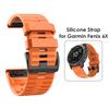 Silicone Band Strap for Garmin Fenix 6X 5X 3 D2 Tactix Bravo Wristband Bracelet
