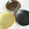 Nishikai Pottery Pasta Plate Curry Plate Set Ajiwai 5 Piece Set Diameter 22cm Dish Oval Pasta Plate Dishwasher Microwave Safe Japanese Tableware Made