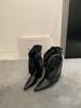 Retro Spice Girls Wind Fried Street Pants Boots Women's Shoes Autumn and Winter New Wedge Heel Medium Boots Western Cowboy Boots