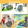 Ensemble de jouets balle sauteuse pour enfants avec plateau de jeu rebondissant et cible de lancer pour le jeu éducatif des enfants
