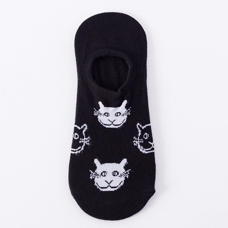 Invisible No-Show Socks Men Women Cotton Blend Low-Cut Anti-Slip Short Breathable Comfort Fit