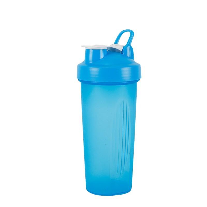 600ML Large Capacity Fitness Shaker Cup with Handle for Protein Shakes, Customizable LOGO
