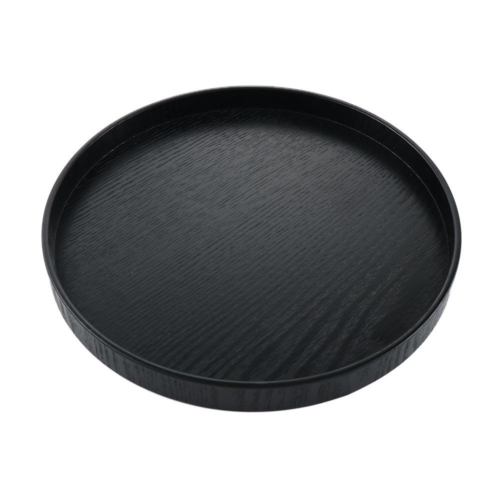 Round 21cm/24cm/27cm/30cm Traditional Kitchenware Chinese Style Snack Plate Storage Trays Tea Tray Salad Bowl Platter