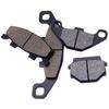 1 Set Motorcycle Front and Rear Brake Pads for KAWASAKI ZR250 Balius 1991-1995 ZZR 250 ZZR250 EX250 1990-2001 Brake Disks