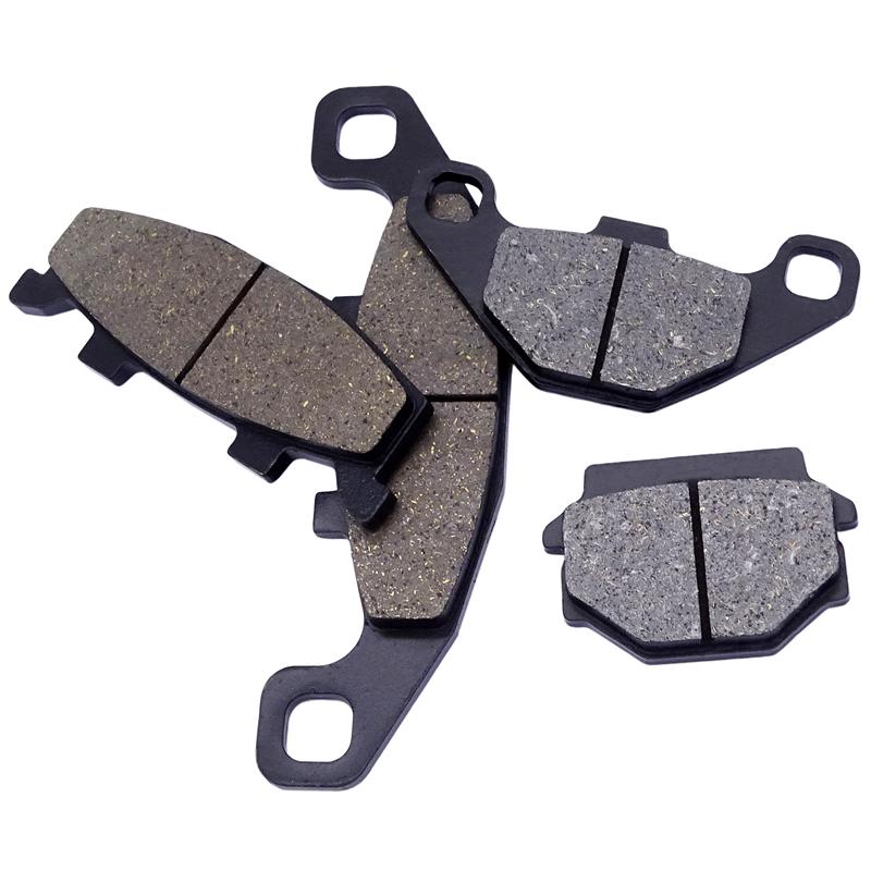 1 Set Motorcycle Front and Rear Brake Pads for KAWASAKI ZR250 Balius 1991-1995 ZZR 250 ZZR250 EX250 1990-2001 Brake Disks
