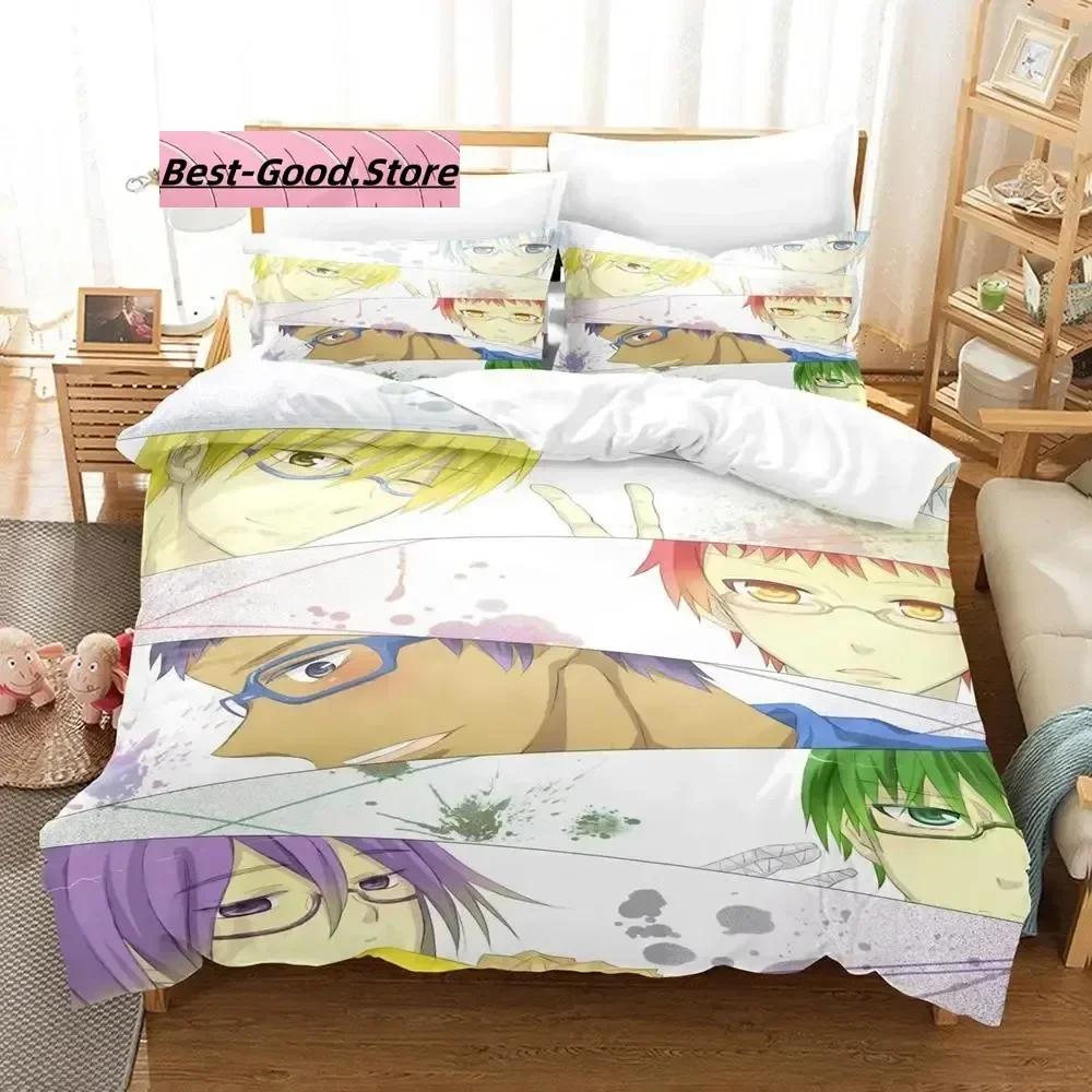 Comforter Kuroko'S Basketball Bedding Set Single Twin Full Queen King Size Bed Set Aldult Kid Bedroom S 3D Print Anime