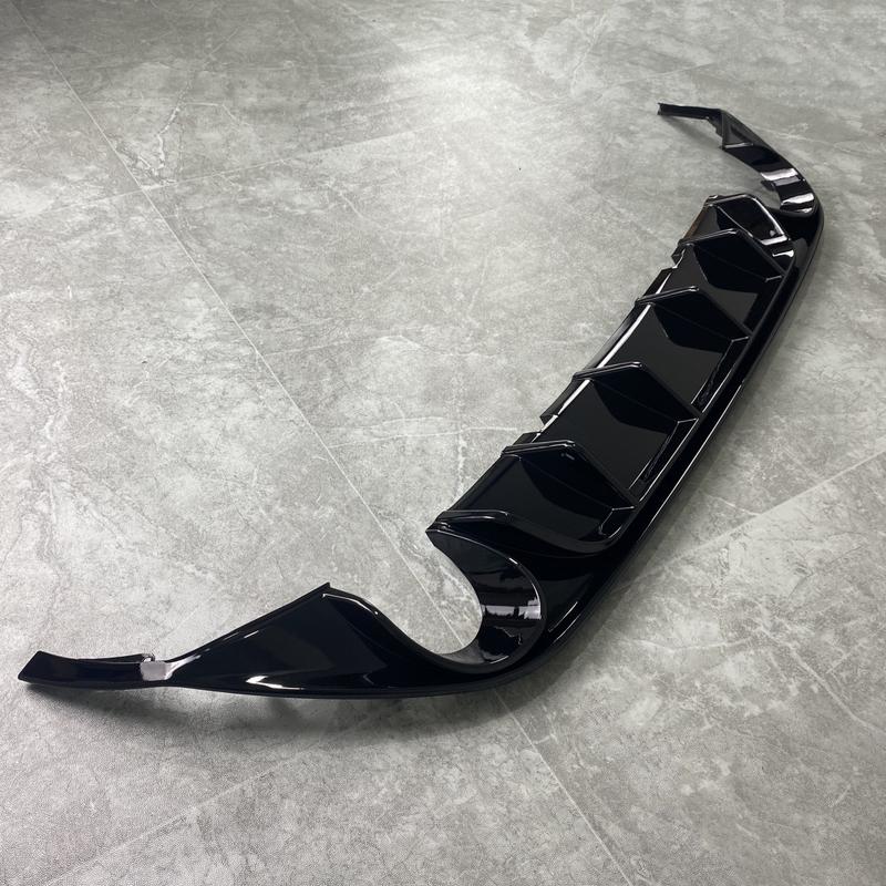 Maxton Style Gloss Black Car Rear Bumper Diffuser Splitter For VW Golf Mk7 Golf 7 GTI GTD 2013-2016 Pre-Facelift Bodykits Tuning