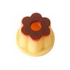 Creative Pudding Pen Holder Cute Desktop for Girls Caramel Pudding Jelly Small Ornament Gift for Student Kids