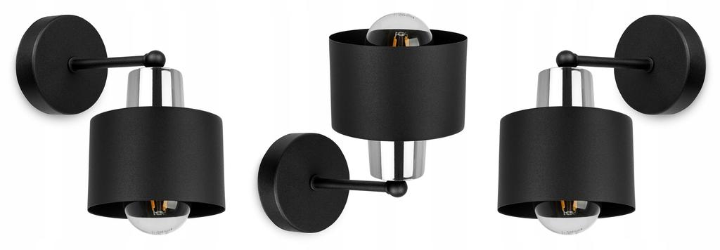 Wall Lamp, Square Lamp, Ceiling Lamp, Black Led Lamp