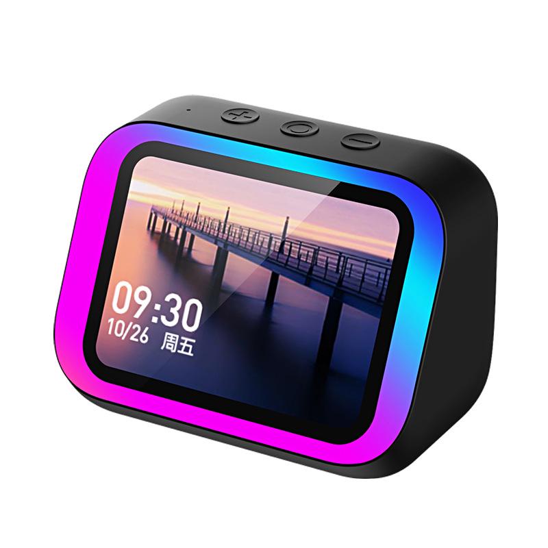 Smart Clock Bluetooth Speaker TF26PRO: Portable with Display and High-Quality Sound