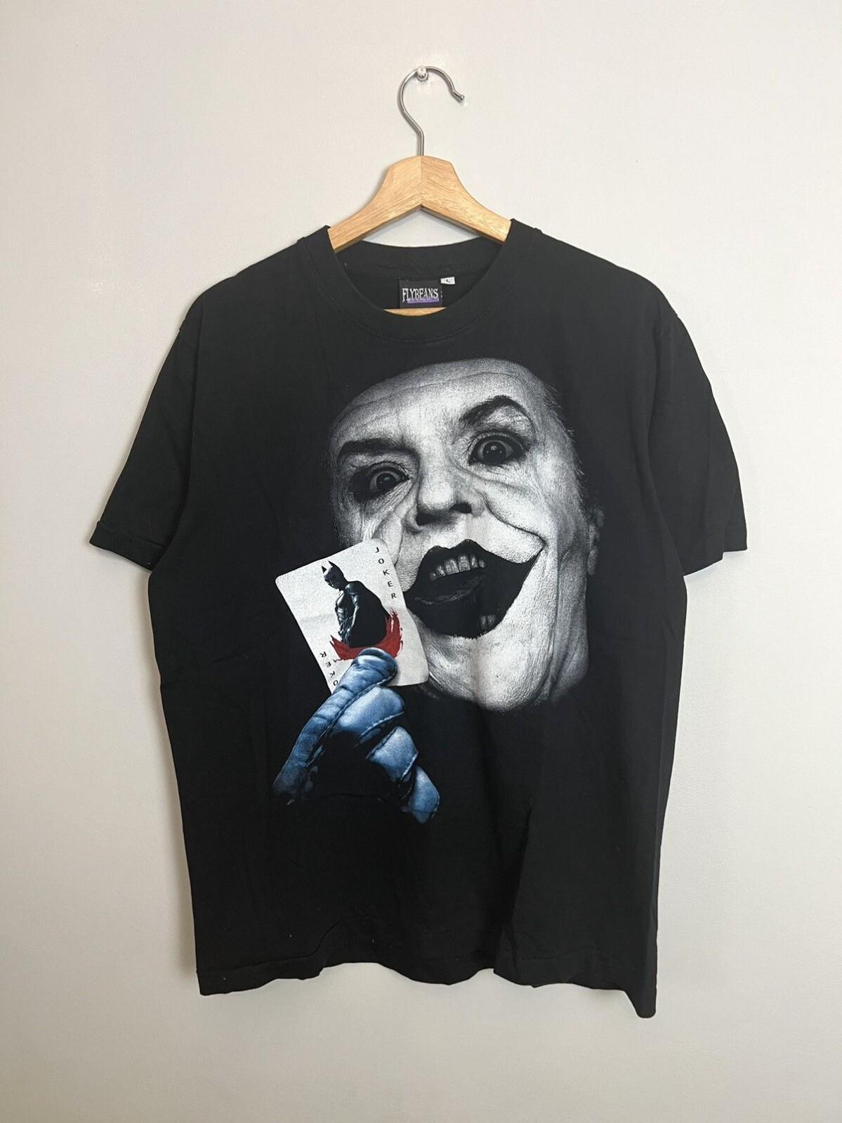 Vintage 90s Joker Big Head Batman Movie Tshirt Unisex T-Shirt XXXXL