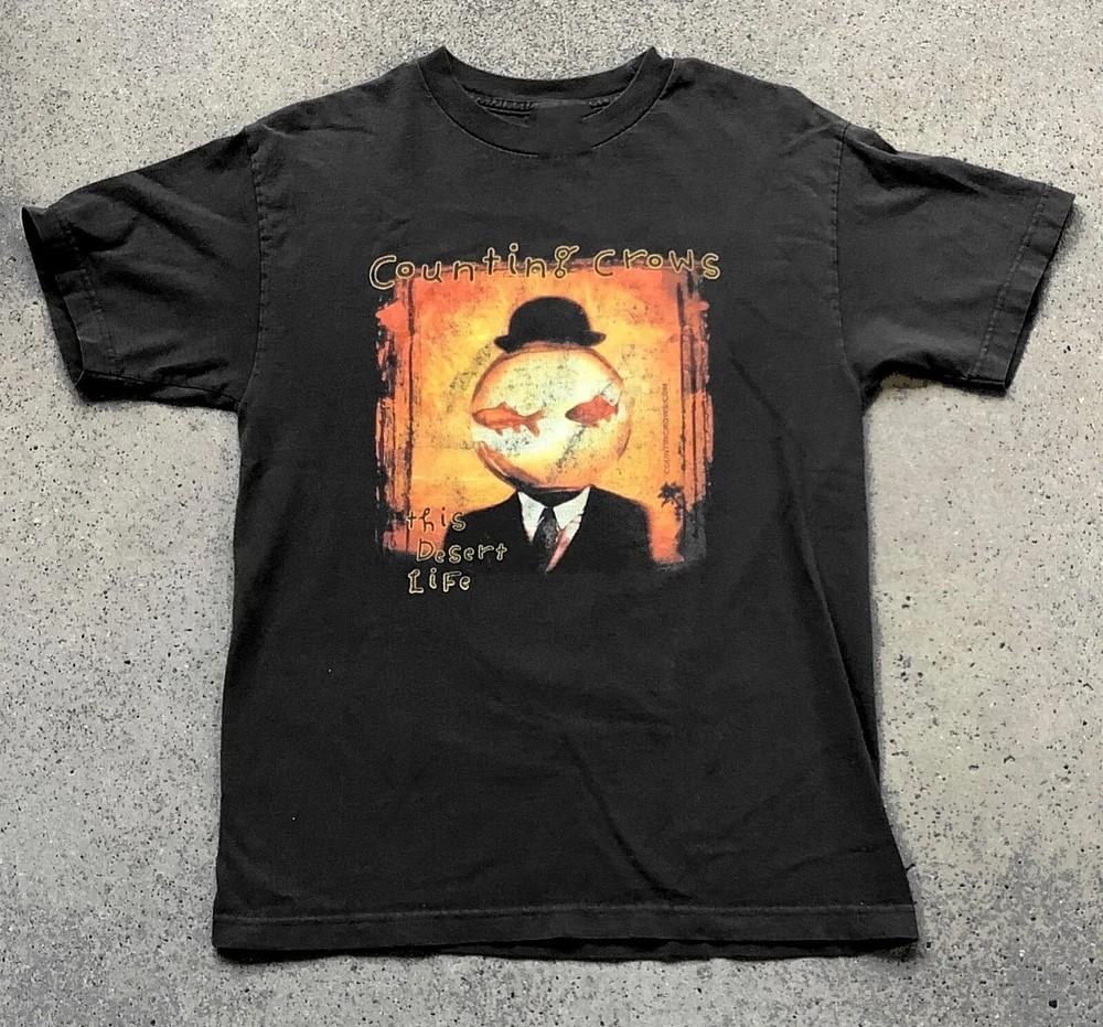 New Vtg 90s Counting Crows Gift For Fans Unisex S3XL Shirt Unisex T-Shirt L