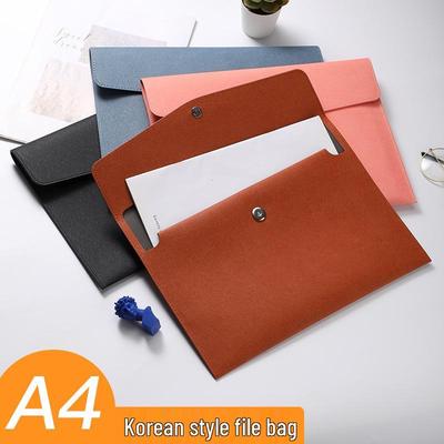 Dokumententasche A4 mit großer Kapazität aus Kunstleder mit anpassbarem Logo für den Geschäftsgebrauch