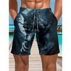 Men's Essential Casual Shorts Outdoor Wear Animal 3D Printed Shorts Loose Casual Breathable Cool Summer Versatile Shorts