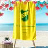 Defensa y Justicia Print Beach Towel, Large Soft Quick Dry Towel for Beach Camping Swimming