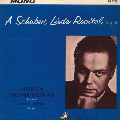 LP Record DIETRICH FISCHER-DIESKAU/GERALD MOO - A Schubert Lieder Recital Vo.4 HA1208 TOSHIBA Japan Classical Used