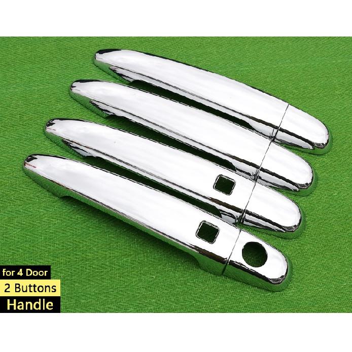 Dla Lexus GS 2006 - 2011 S190 Chromowany Zestaw Ozdobnych Pokrywek Klamek Samochodowe Akcesoria Harrier Naklejka Samochód