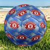 Manchester United F.C Print Size 5 Soccer Ball, PU Wear Resistant Football for Match Training and Daily Practice, Birthday Gift for Soccer Fans