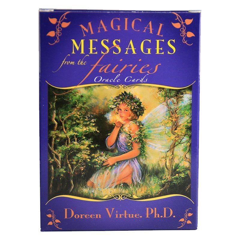 Card Tarot Deck Oracle Board Game Party Witch Fairy Animals Goddess Angels Moon